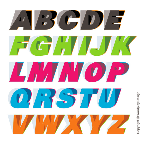 Personalised Monogram Print