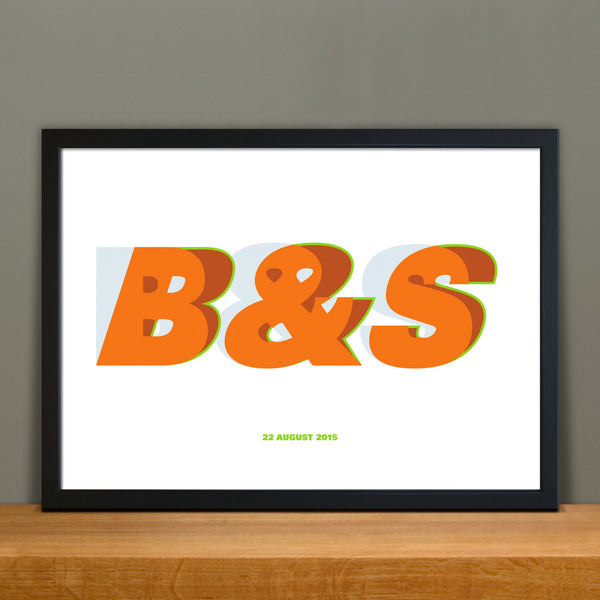 Personalised Monogram Print