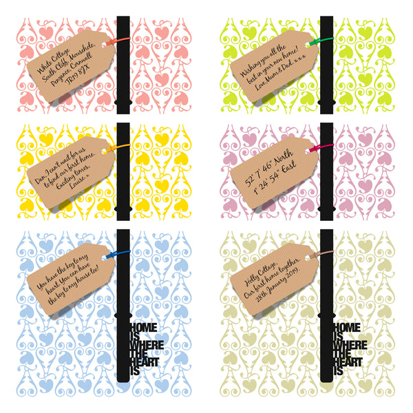 Personalised Key New Home Print