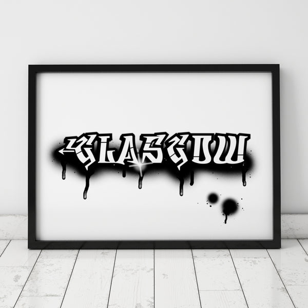 Personalised Graffiti Name Print