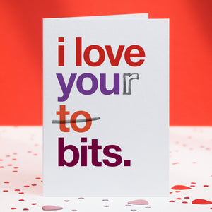 Rude Funny Love Card / SECOND
