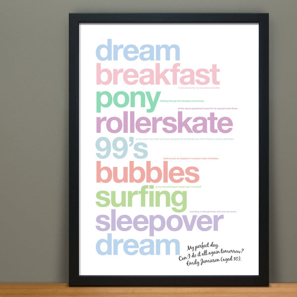 Personalised Print For Kids