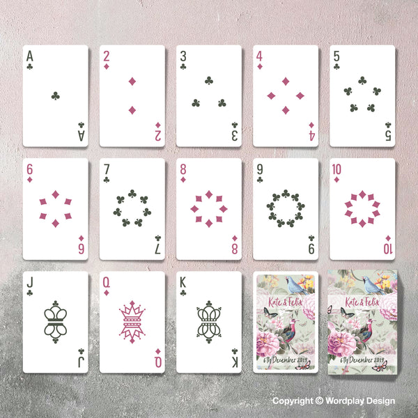 Bespoke playing card deck design